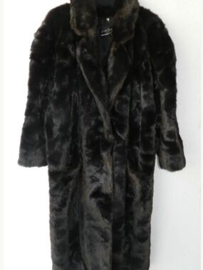 VINTAGE SHAYTOON Faux Fur Coat - Medium